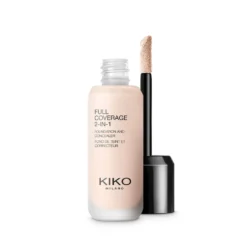 KIKO Milano Full Coverage 2-In-1 Foundation & Concealer mocno kryjący podkład i korektor 2 w 1 NR0 Neutral Rose 25ml
