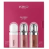 KIKO Milano Glossy Lip błyszczyk do ust 2x6.5ml + pielęgnacyjny krem do ust z efektem powiększenia objętości 6.5ml