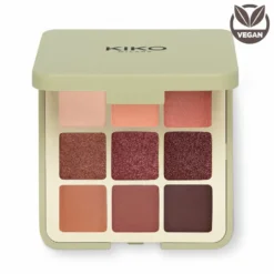 KIKO Milano Green Me Eyeshadow Palette paleta 9 cieni do powiek 102 Feisty Saffron 9g