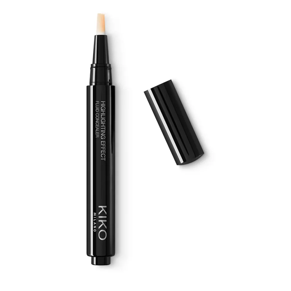 KIKO Milano Highlighting Effect Fluid Concealer rozświetlający korektor w płynie 02 Ivory 2ml