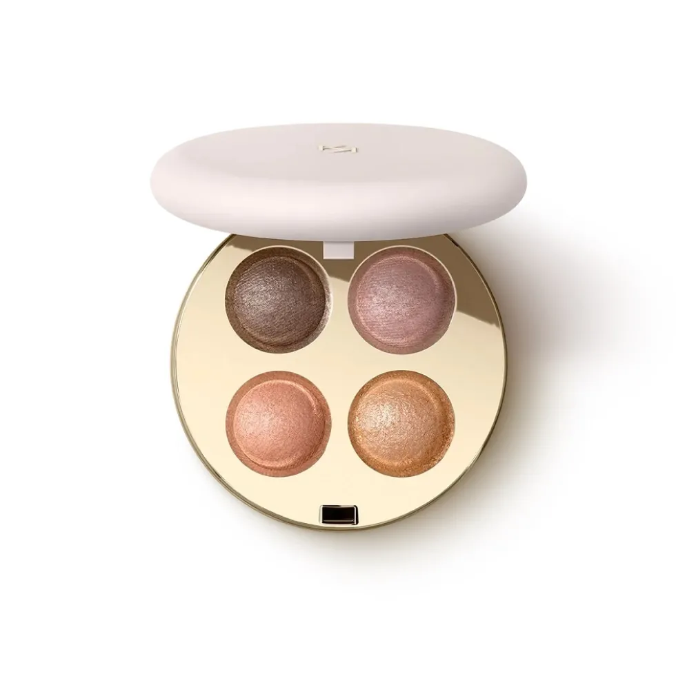 KIKO Milano Hug Couture Bouncy Mates Eyeshadow Palette paleta 4 cieni do powiek soft matte i metalicznych 01 Embrace Yourself 2g