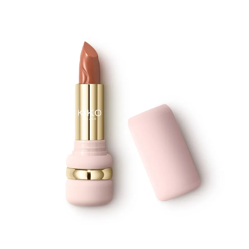 KIKO Milano Hug Couture Cloud Muse Lumi Matte Lipstick szminka o matowym wykończeniu i lekkim kryciu 01 Nectar Nude 3g