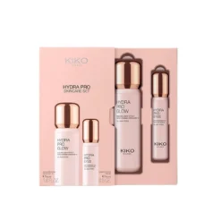 KIKO Milano Hydra Pro Skincare Set zestaw nawilżający krem do twarzy SPF10 50ml + serum pod oczy 15ml