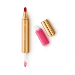 KIKO Milano Juicy Fizz Color Shot Lip Gloss & Stain duet do ust z błyszczykiem i tintem 03 Cheers for Pink 2.5ml