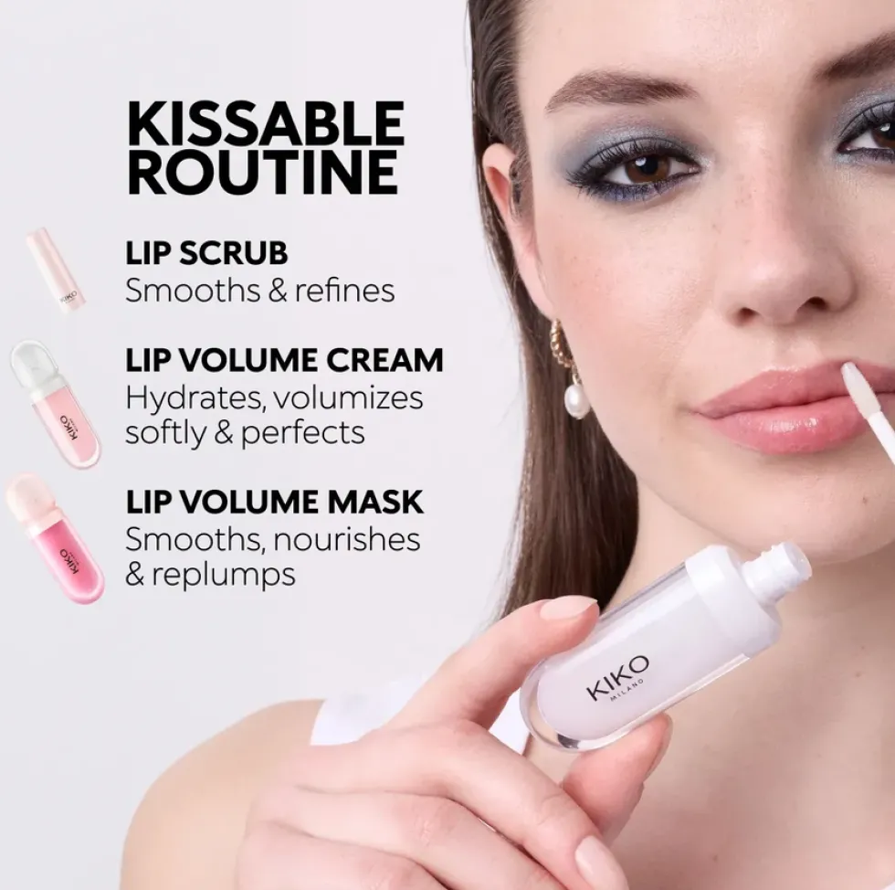 KIKO Milano Kissable Lip Volume Plumping Lip Cream wygładzający krem do ust zwiększający objętość 04 Nude Ever 6.5ml