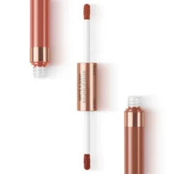 KIKO Milano Matte & Shiny Duo Liquid Lip Colour pomadka w płynie o podwójnym wykończeniu 04 Middle Earth 7ml
