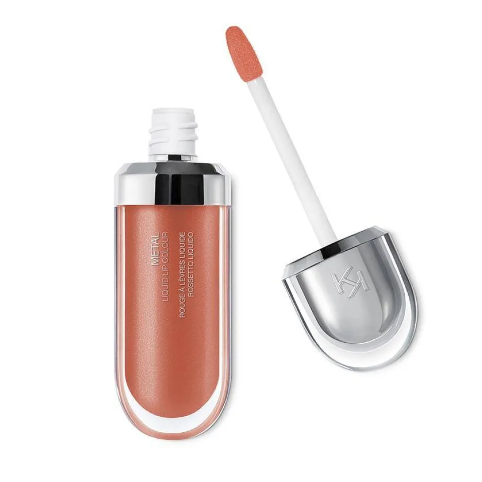 KIKO Milano Metal Liquid Lip Colour mocno kryjąca metaliczna pomadka w płynie 04 Bronze 6.5ml
