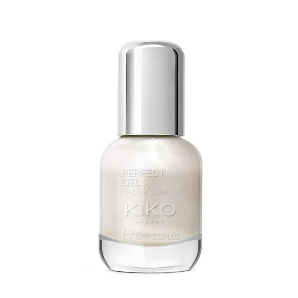 KIKO Milano Perfect Gel Nail Lacquer lakier do paznokci z efektem żelu 102 Satin Alabaster 10ml