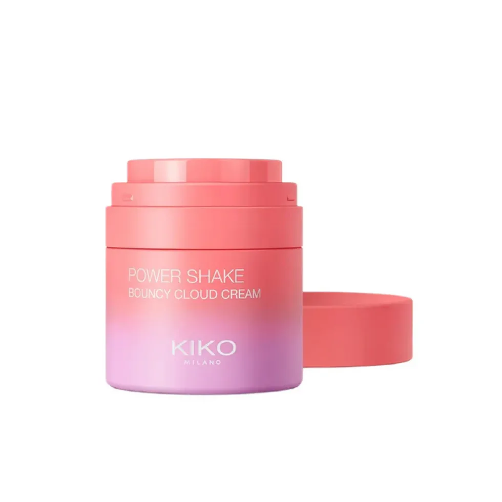 KIKO Milano Power Shake Bouncy Cloud Cream nawilżający i rozświetlający krem-żel do twarzy 50ml