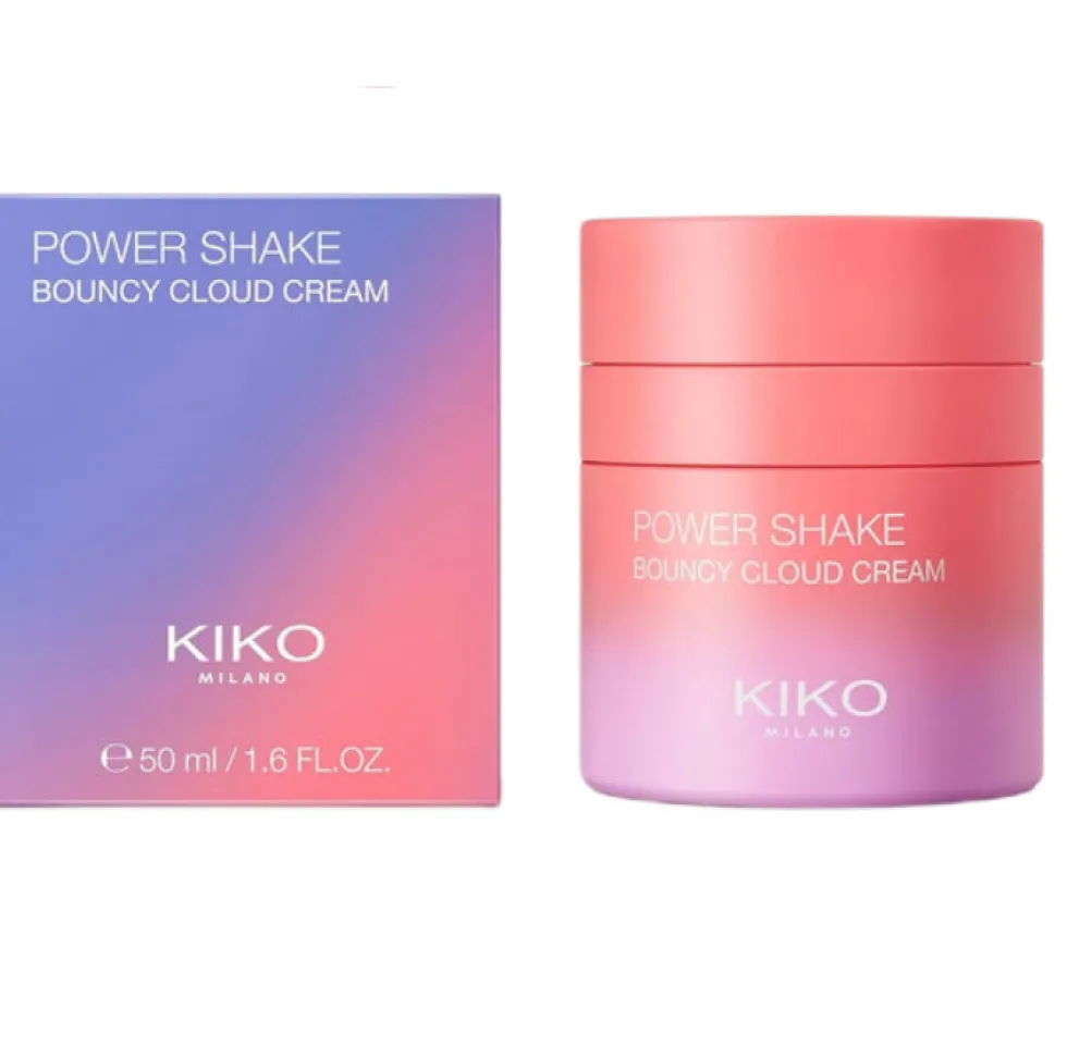 KIKO Milano Power Shake Bouncy Cloud Cream nawilżający i rozświetlający krem-żel do twarzy 50ml
