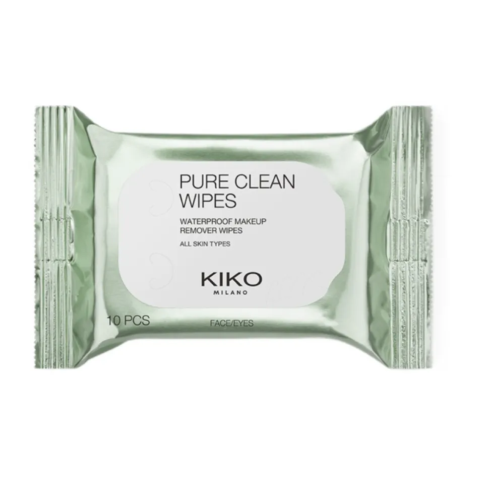 KIKO Milano Pure Clean Wipes chusteczki do demakijażu 10szt