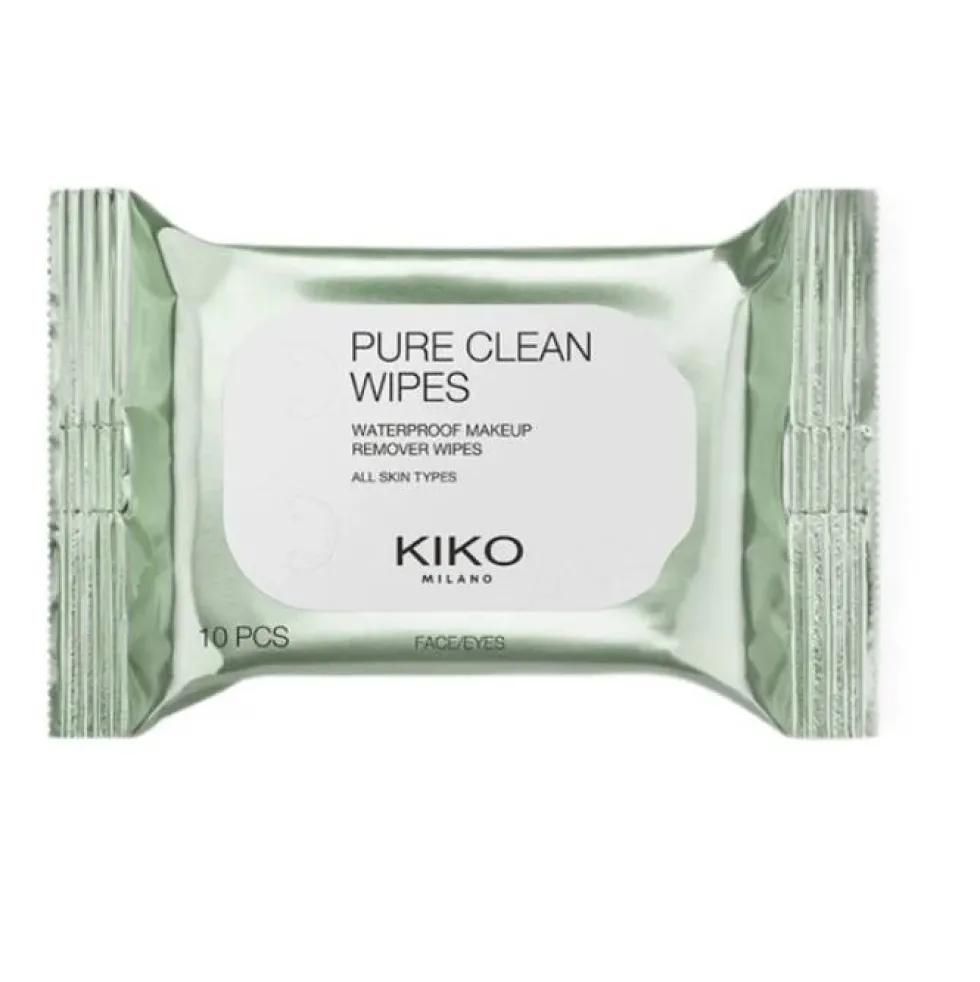 KIKO Milano Pure Clean Wipes chusteczki do demakijażu 10szt
