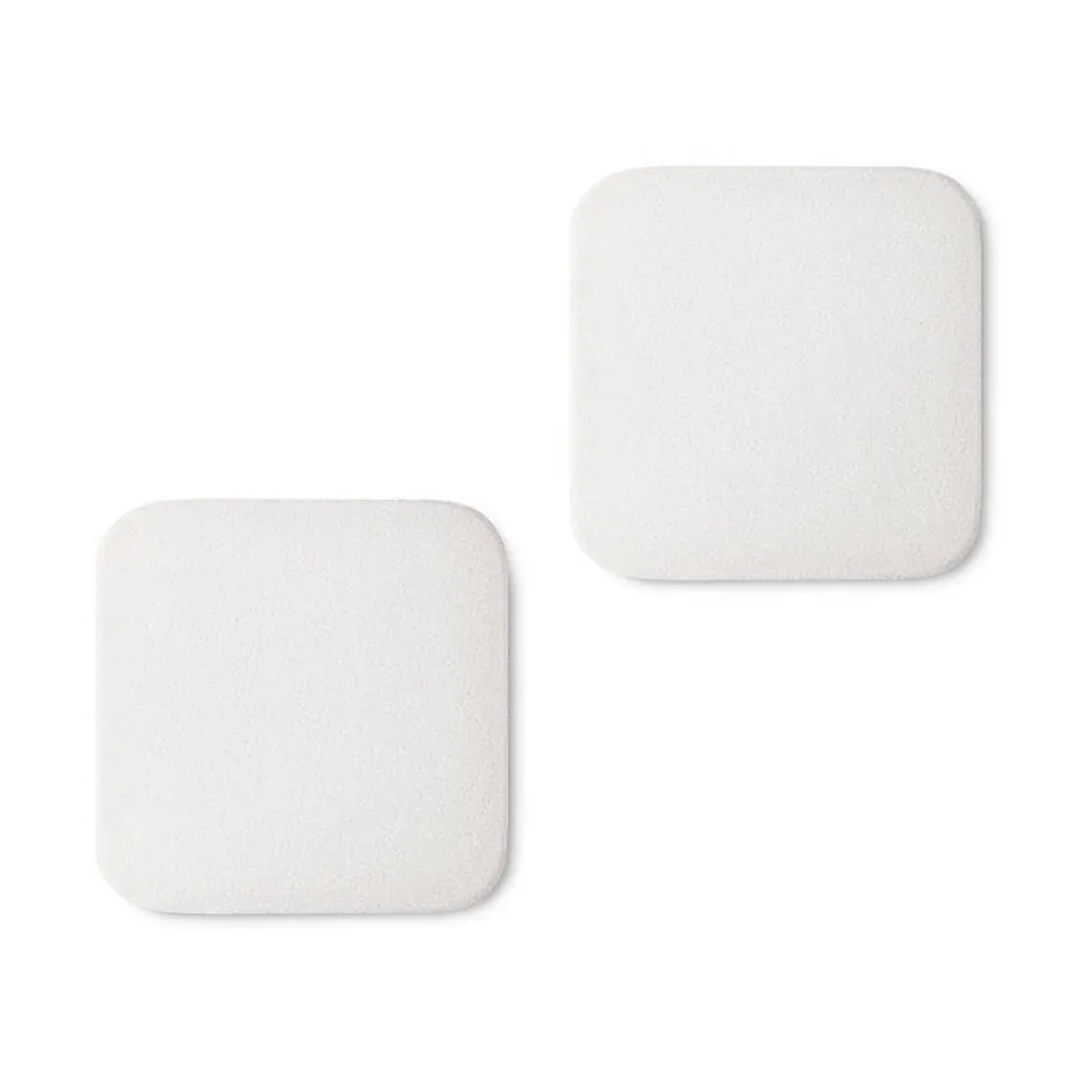 KIKO Milano Rectangular Foundation Sponges gąbeczka do nakładania podkładów w płynie oraz kremowych i pudrowych podkładów w kompakcie
