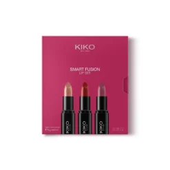 KIKO Milano Smart Fusion Lip Set zestaw błyszczących pomadek do ust 02 All The Must Haves 3x3g