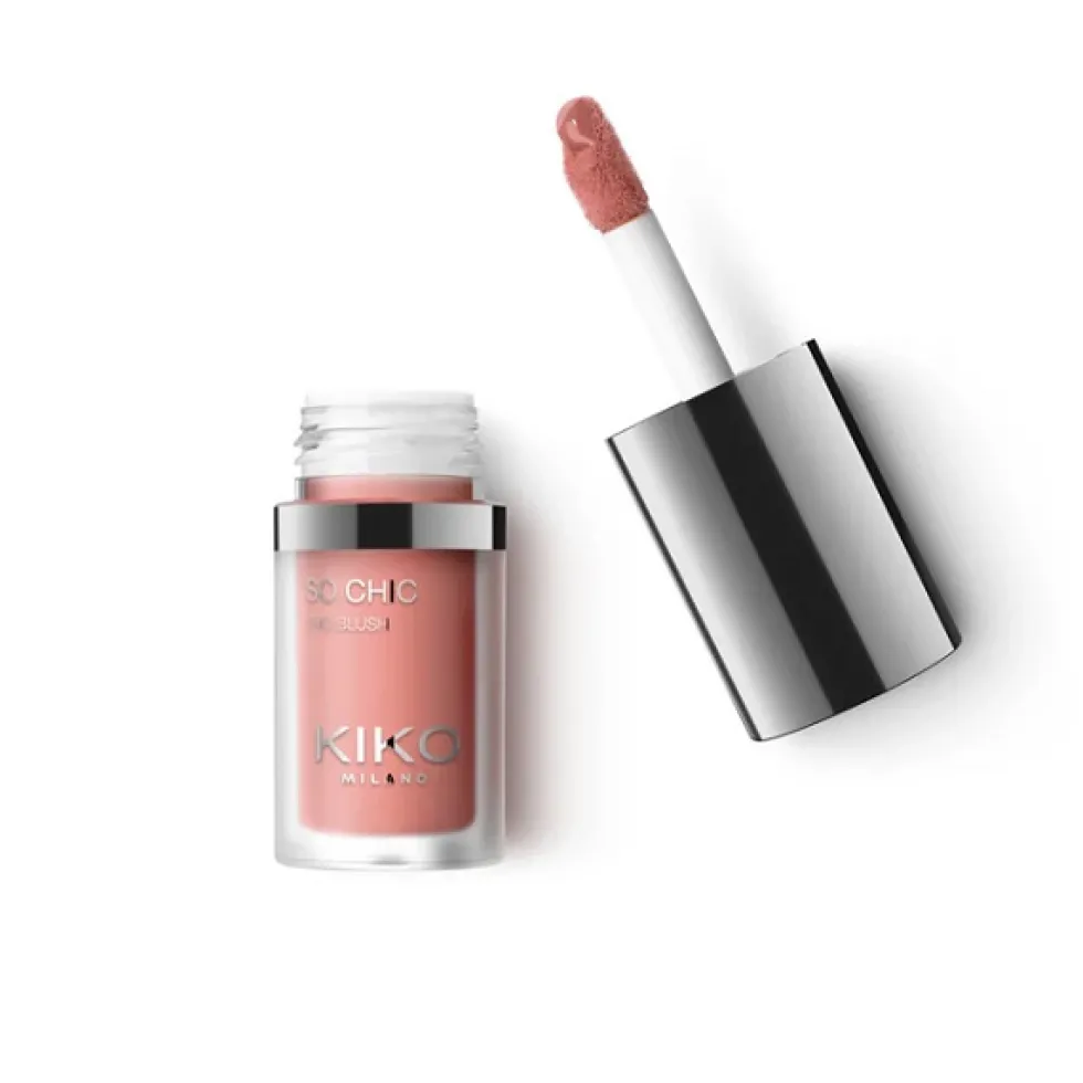 KIKO Milano So Chic Trio Blush róż 3w1 do twarzy oczu i ust 01 Sugar Spice 4.5ml