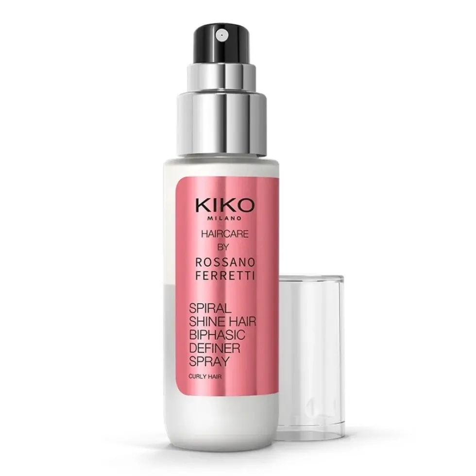 KIKO Milano Spiral Shine Hair Biphasic Definer dwufazowy spray nadający lokom wyrazistość i sprężystość 45ml
