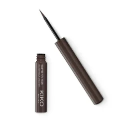 KIKO Milano Super Colour Waterproof Eyeliner ultragładki wodoodporny kolorowy eyeliner w płynie 09 Dark Brown 1.7ml
