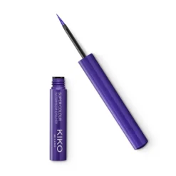 KIKO Milano Super Colour Waterproof Eyeliner ultragładki wodoodporny kolorowy eyeliner w płynie 05 Violet 1.7ml