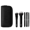 KIKO Milano Travel Brush kosmetyczka podróżna z 5 profesjonalnymi pędzlami