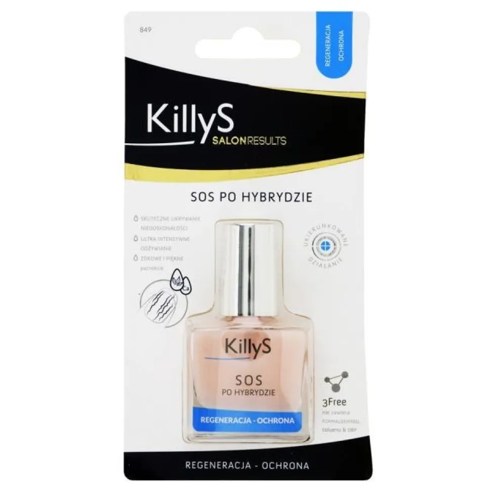 KillyS Salon Results SOS po hybrydzie odżywka do paznokci 10ml
