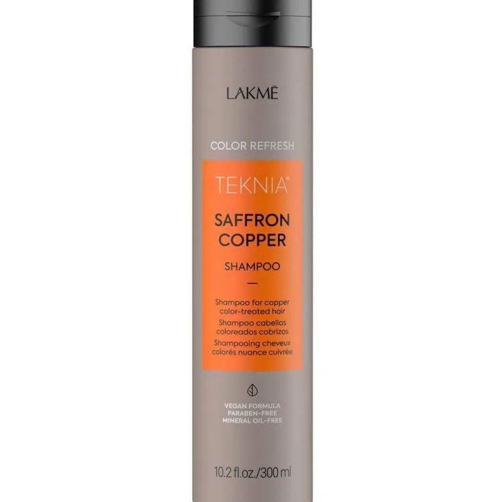 Lakme Teknia Saffron Copper Shampoo Refresh szampon odświeżający kolor do włosów miedzianych 300ml