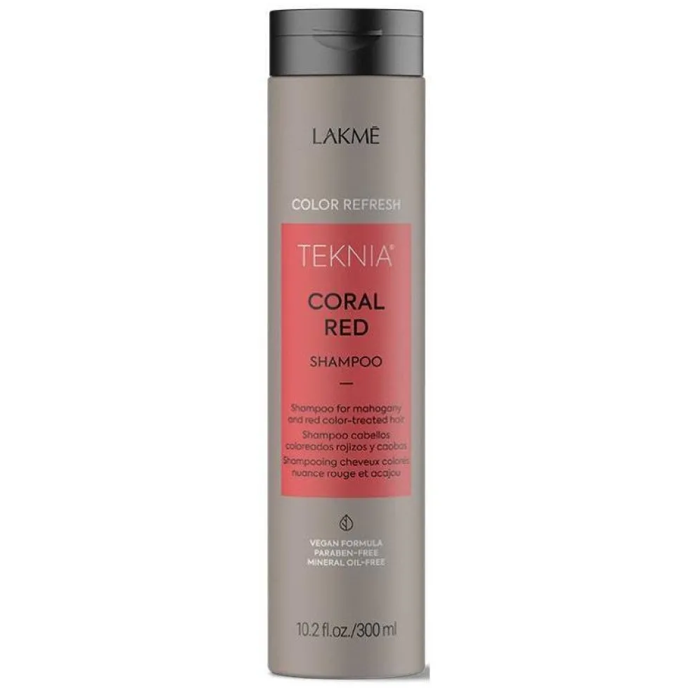 Lakme Teknia Ultra Red Shampoo Refresh szampon odświeżający kolor do włosów rudych i mahoniowych 300ml