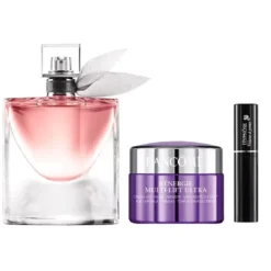 Lancome La Vie Est Belle zestaw woda perfumowana spray 50ml + Renergie Multi-Lift Ultra 15ml + Hypnose Volume-A-Porter Mascara 2ml