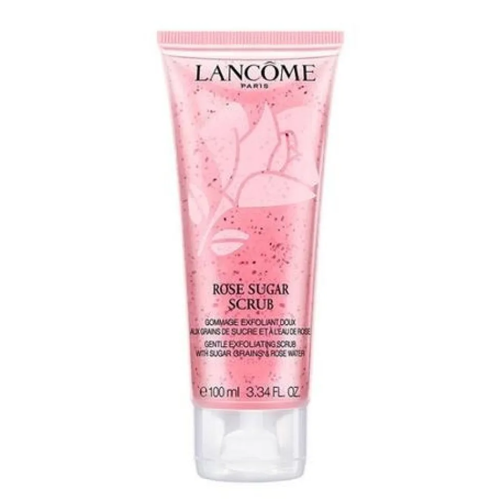 Lancome Rose Sugar Scrub delikatnie złuszczający scrub Sugar Grains & Rose Water 100ml