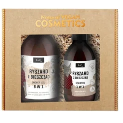 LaQ Ryszard z Bieszczad zestaw żel pod prysznic 500ml + szampon 300ml