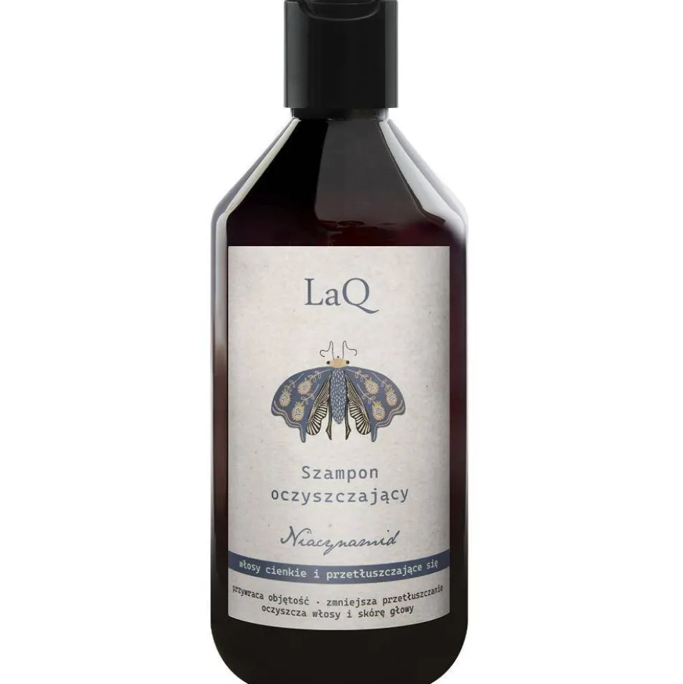 LaQ Szampon oczyszczający z niacynamidem 300ml