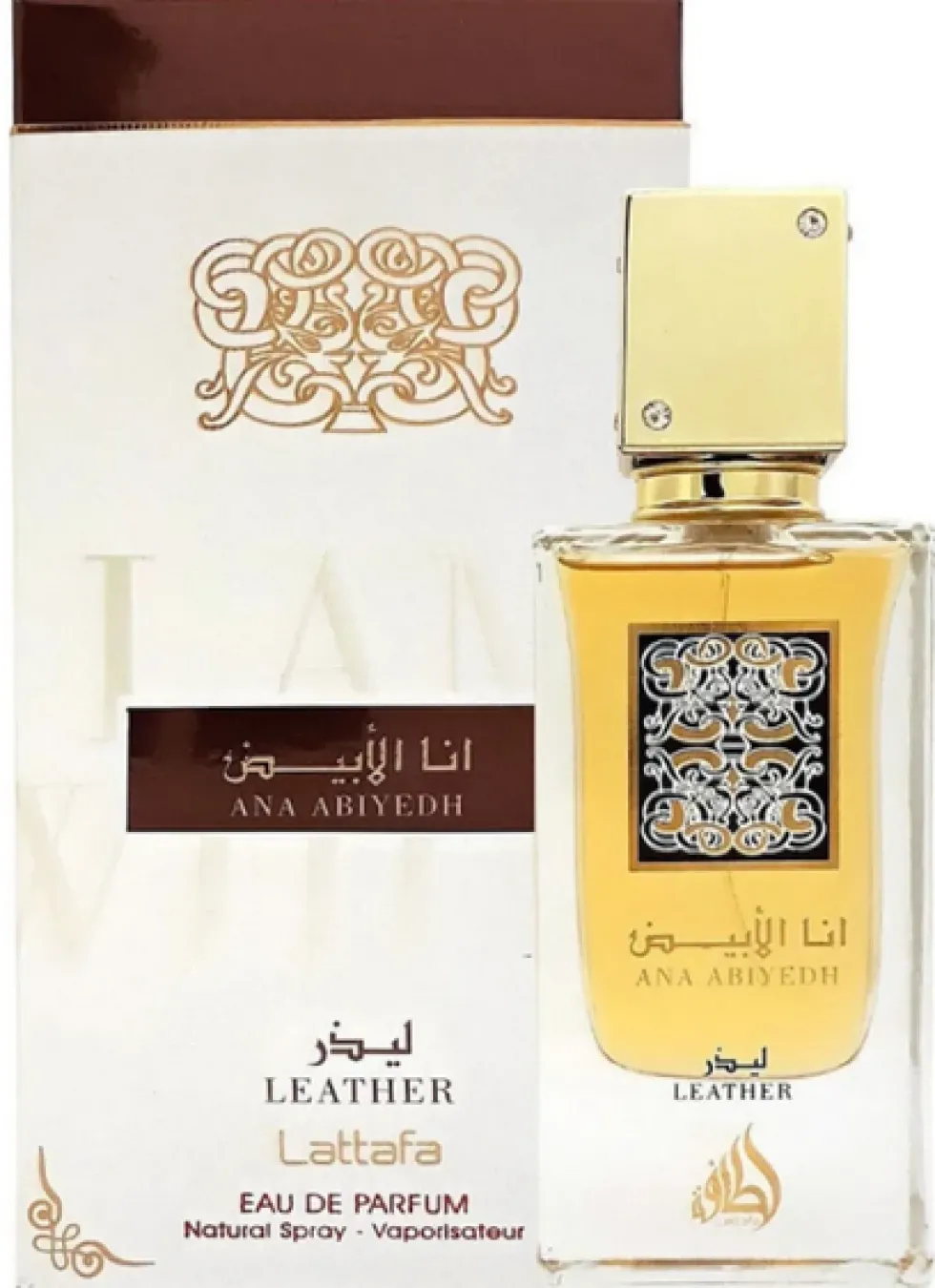 Lattafa Ana Abiyedh Leather woda perfumowana spray 60ml