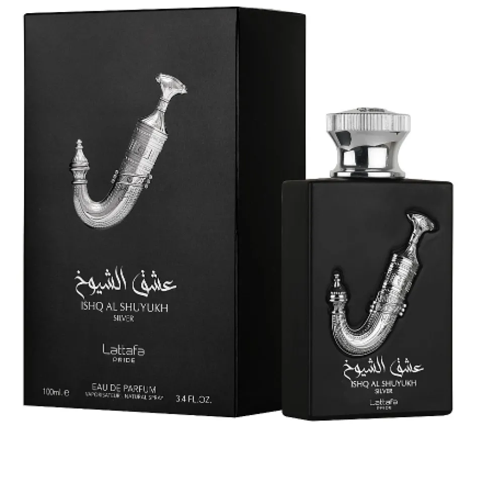 Lattafa Ishq Al Shuyukh Silver woda perfumowana spray 100ml