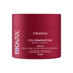 L'biotica Biovax Colormination Bond-Therapy maska odbudowująca wydłużająca trwałość koloru 200ml