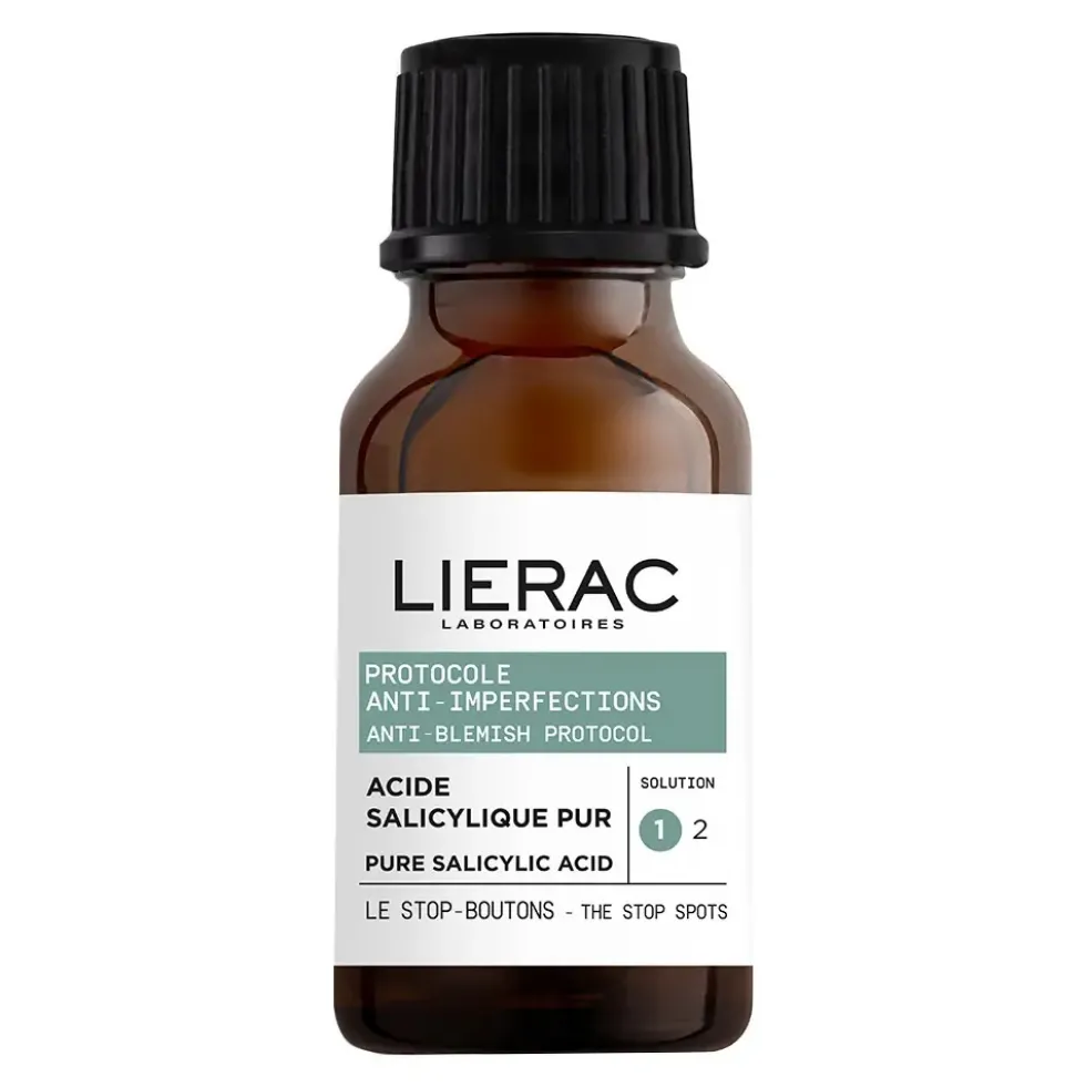 LIERAC Anti-Blemish Protocol koncentrat stop wypryskom 15ml