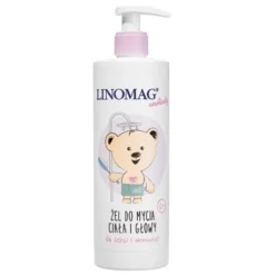 Linomag Żel do mycia ciała i głowy dla dzieci i niemowląt 400ml