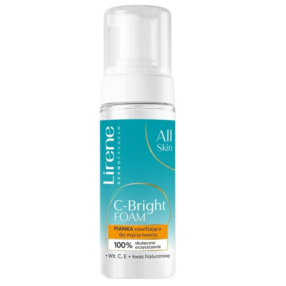 Lirene All Skin pianka nawilżająca do mycia twarzy 150ml
