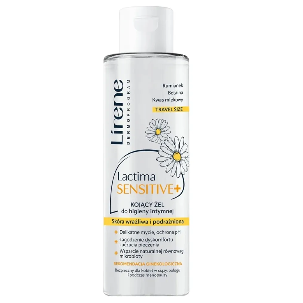 Lirene Lactima Sensitive+ kojący żel do higieny intymnej 100ml