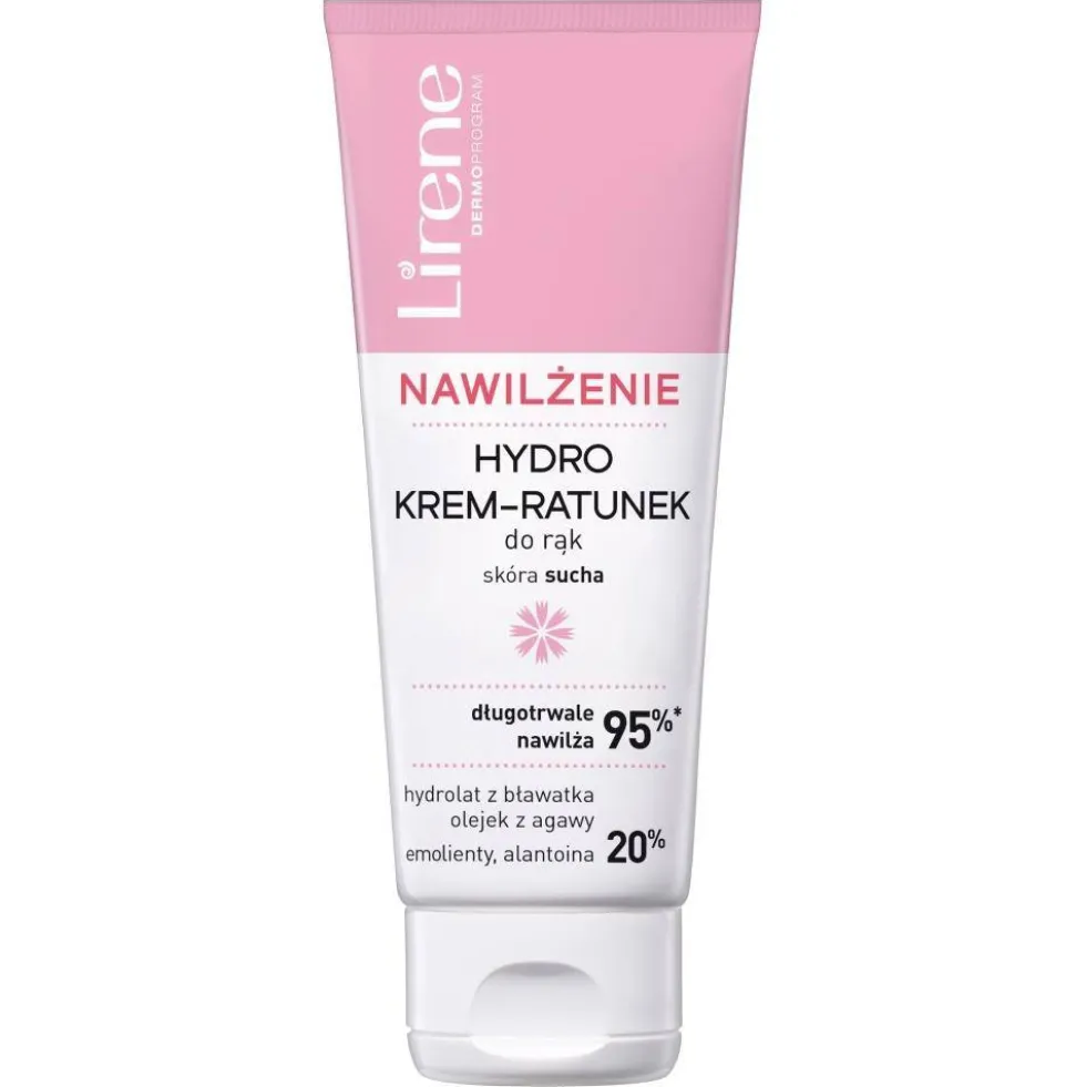 Lirene Nawilżenie hydro krem-ratunek do rąk do skóry suchej 75ml