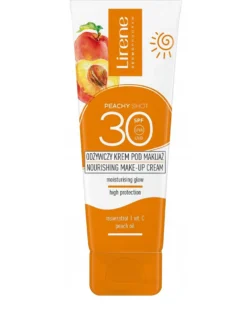 Lirene Peachy Shot odżywczy krem pod makijaż SPF30 50ml