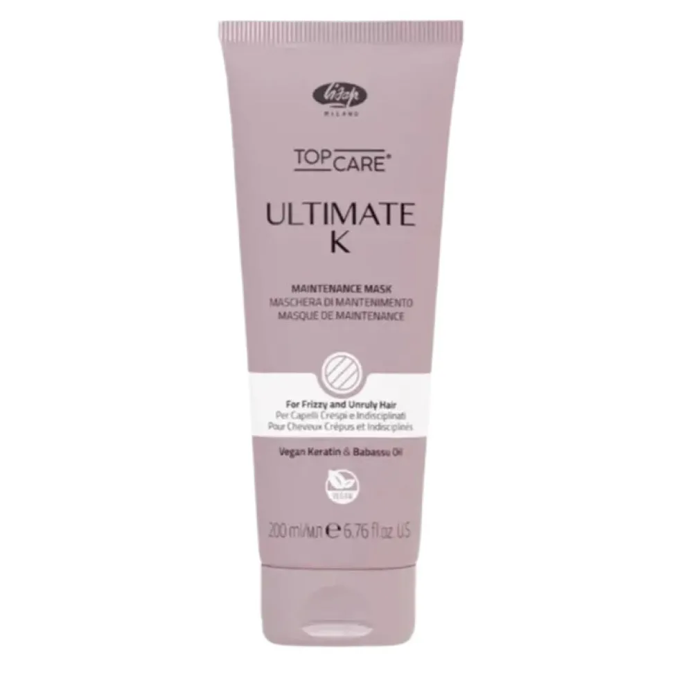 Lisap Top Care Ultimate K wygładzająca maska do włosów 200ml
