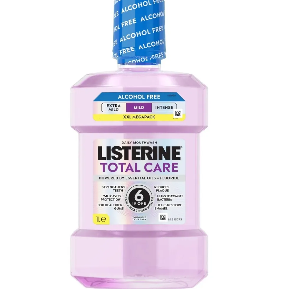 Listerine Total Care łagodny płyn do płukania jamy ustnej 1000ml