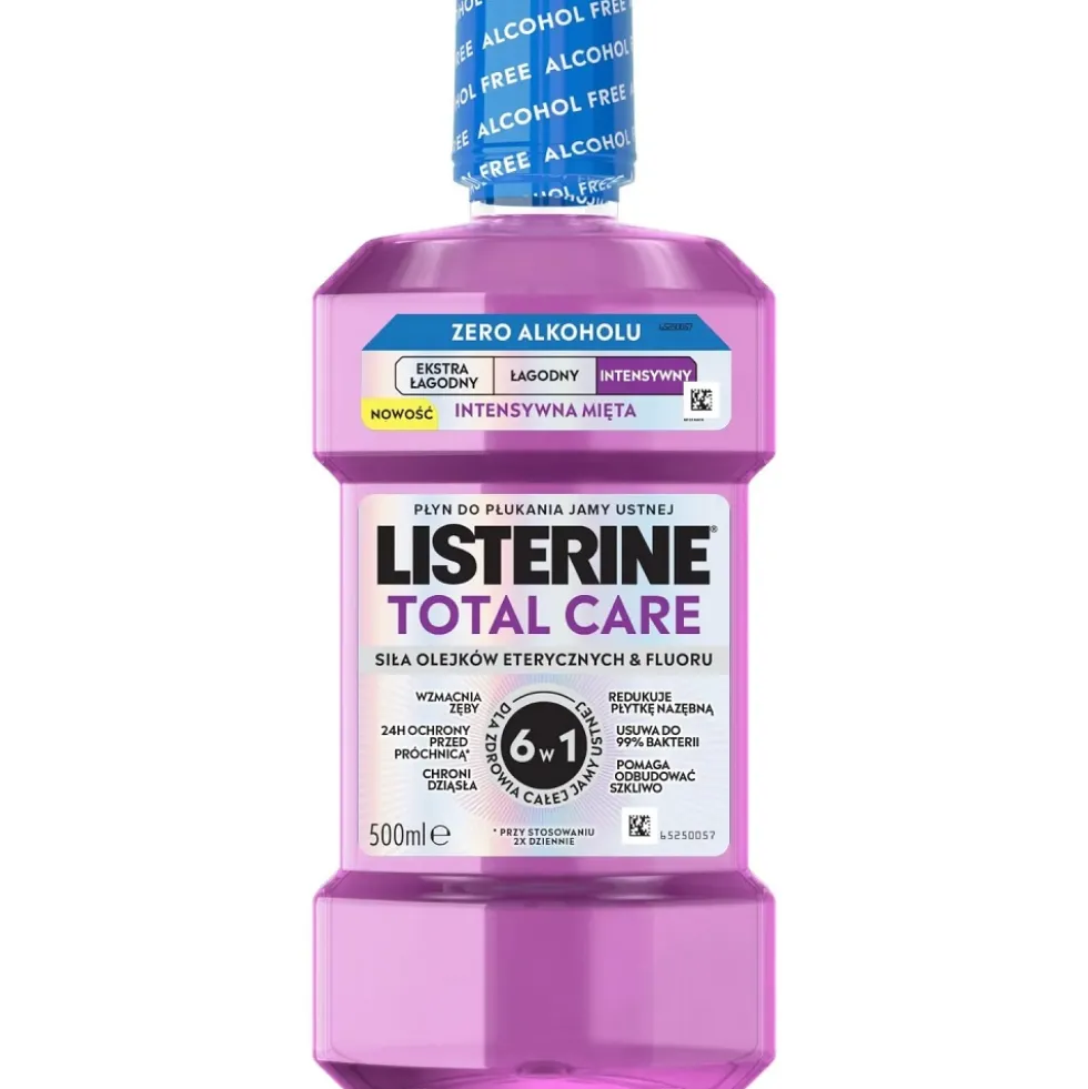 Listerine Total Care intensywny płyn do płukania jamy ustnej 500ml