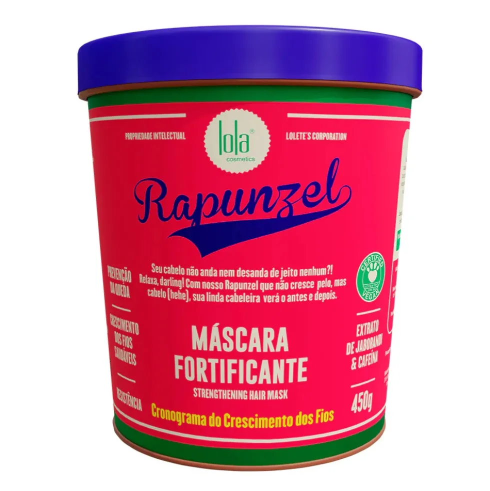Lola Cosmetics Rapunzel wzmacniająca maska do włosów 450g