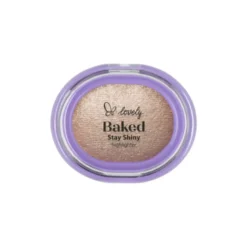 Lovely Baked Stay Shiny Highlighter wypiekany rozświetlacz do twarzy 02