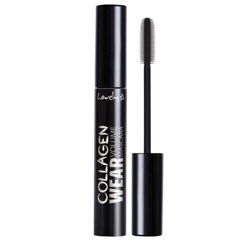 Lovely Collagen Wear Volume Mascara tusz pogrubiająco-wydłużający z kolagenem Black 8g