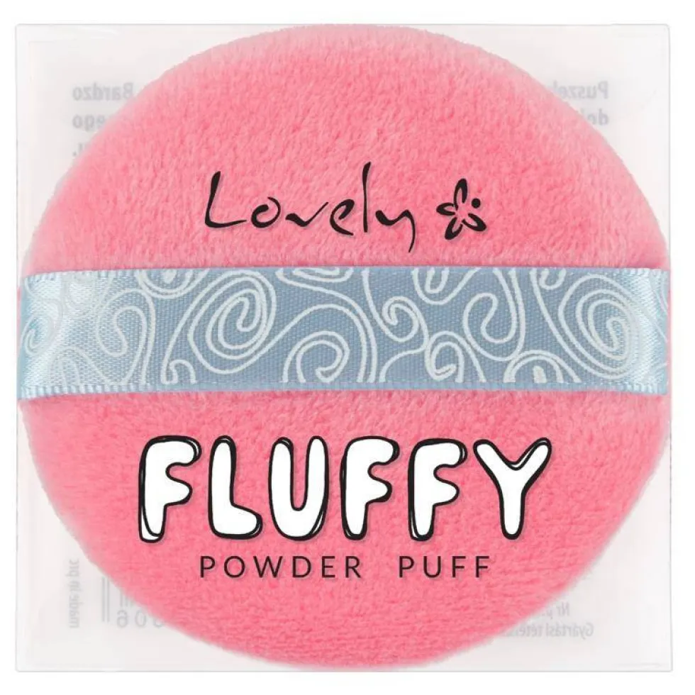 Lovely Fluffy Powder Puff puszek do aplikacji pudru