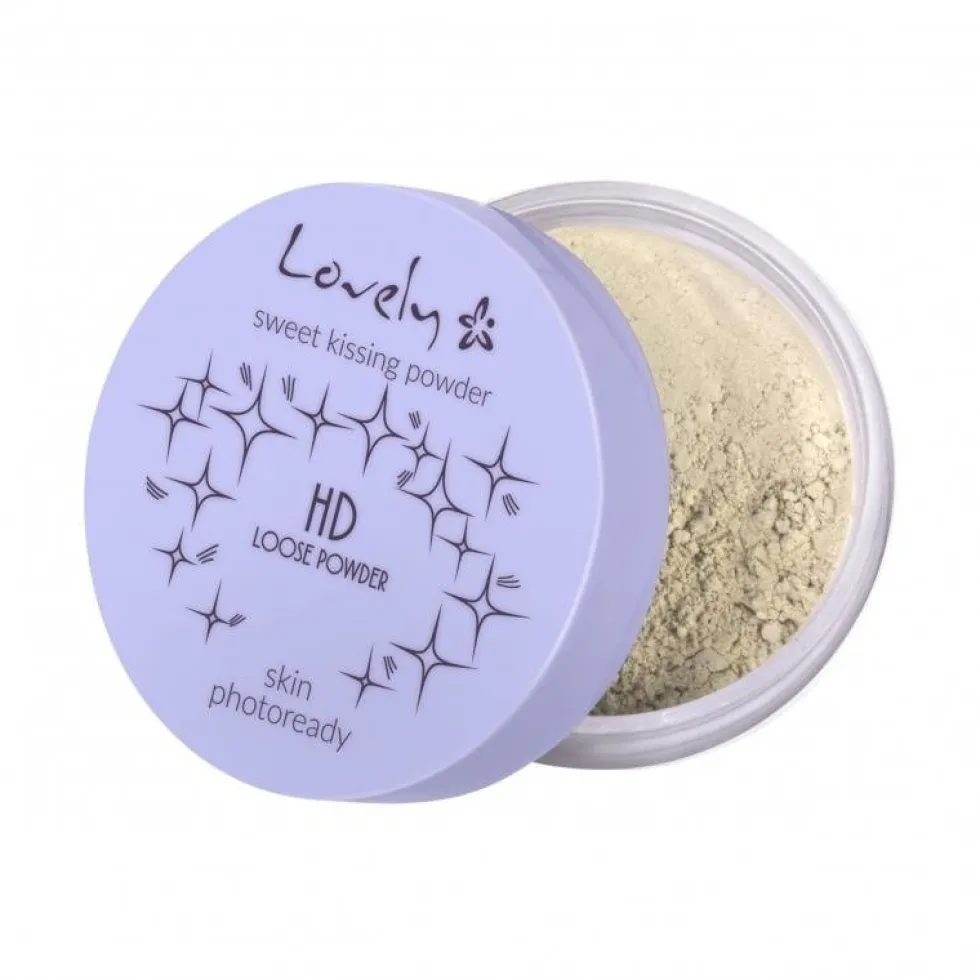 Lovely HD Loose Powder transparentny puder mineralny do twarzy 5.5g
