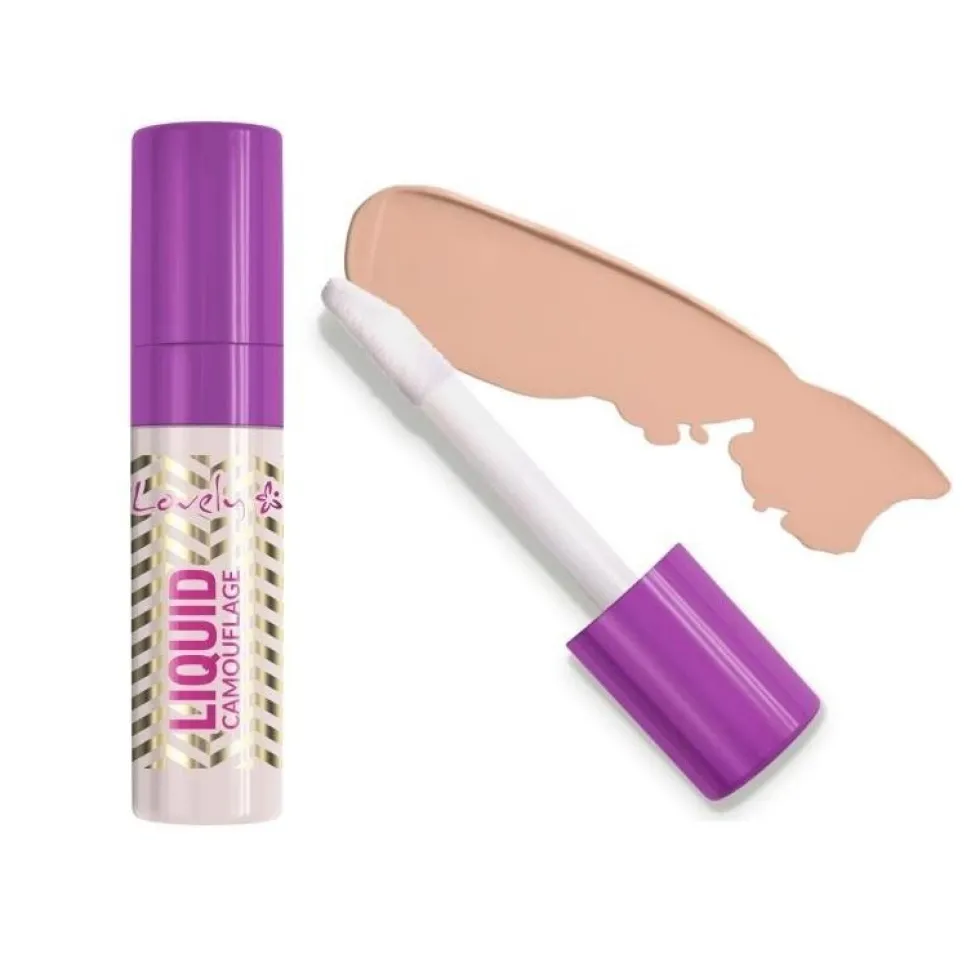 Lovely Liquid Camouflage intensywnie kryjący korektor do twarzy 03 8ml