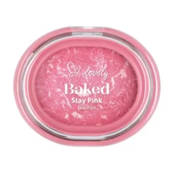 Lovely Stay Pink Baked Blusher wypiekany róż do policzków 02 3.5g