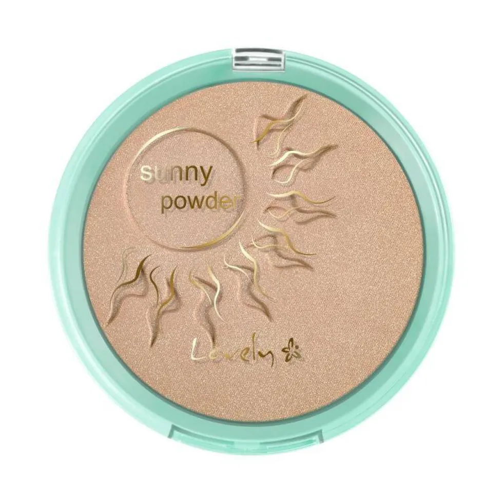 Lovely Sunny Powder słoneczny puder brązujący do twarzy i ciała Satin 16g